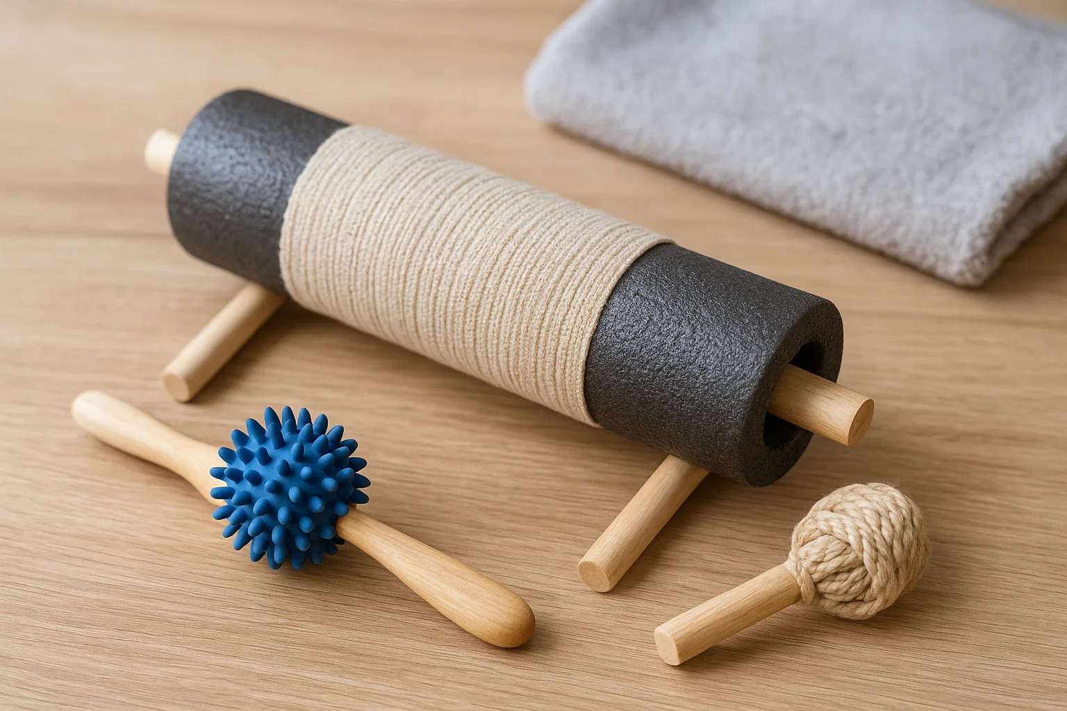 Alternativen zur Faszienrolle zum Selbermachen: DIY Massagerollen und Tools
