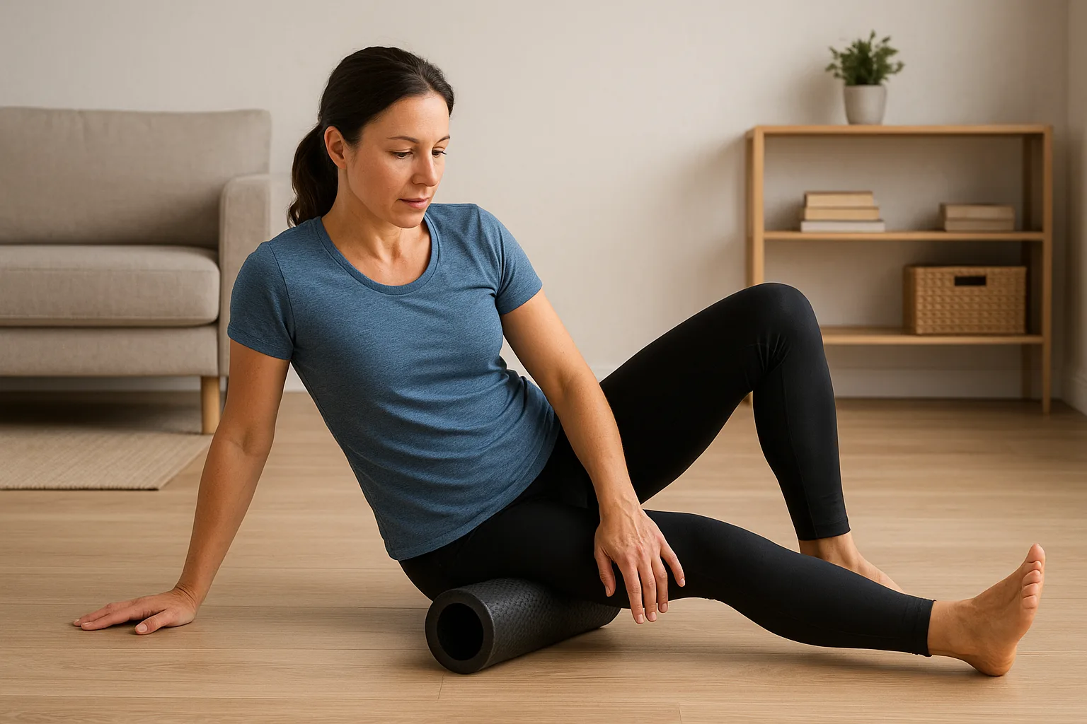 Wie Sie die Faszienrolle korrekt anwenden: Schritt-fuer-Schritt Anleitung fuer Anfaenger