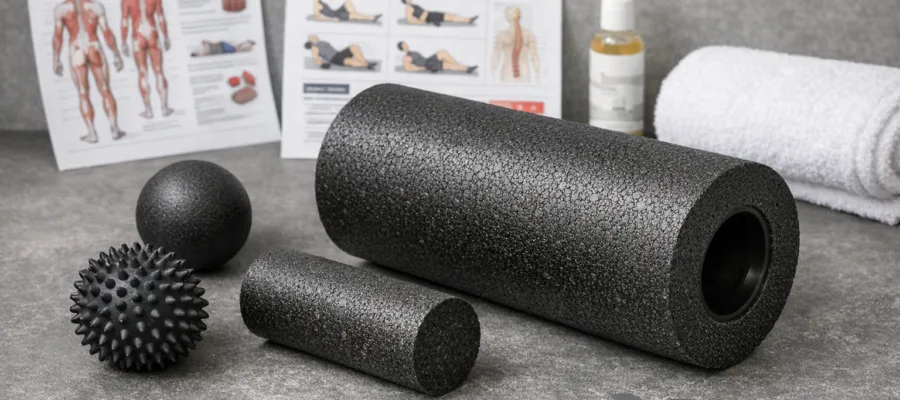 Faszienrolle Anwendung bei Beschwerden: Anleitung und Tipps fuer Schmerzreduktion