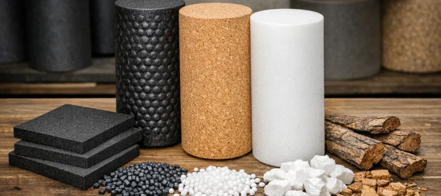 Materialien fuer den Bau einer Faszienrolle: Welche Werkstoffe eignen sich am besten?