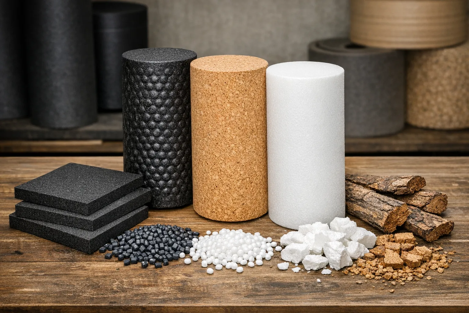 Materialien fuer den Bau einer Faszienrolle: Welche Werkstoffe eignen sich am besten?